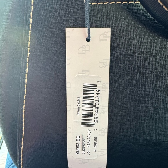 Dooney and Bourke SET Sydney Satchel (H 10.5" x W 3.5" x L 11.5") and CC Wallet - Picture 8 of 8